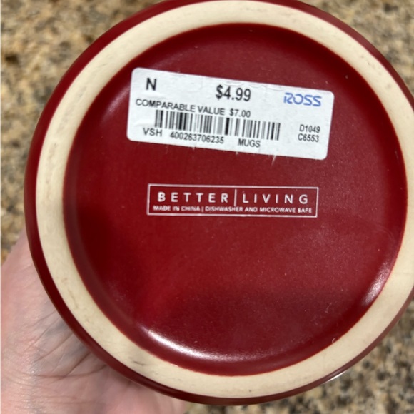 Red Heart Mug - Picture 4 of 6